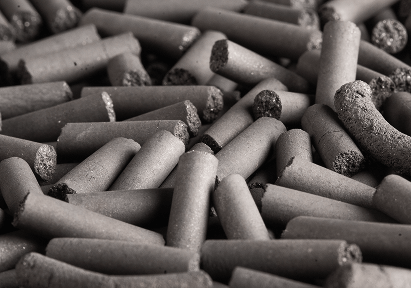 Pelletized activated Carbon